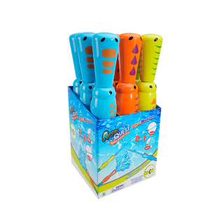 Aqua Quest 2 in 1 Krokodil-Wasserkanone 9 Stück/PDQ