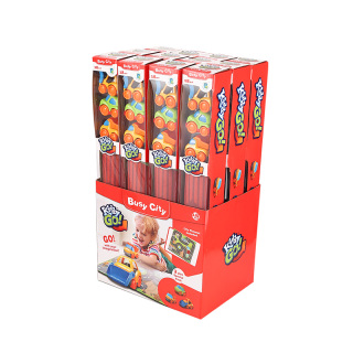 3pcs Mini Car Playset with Playmat