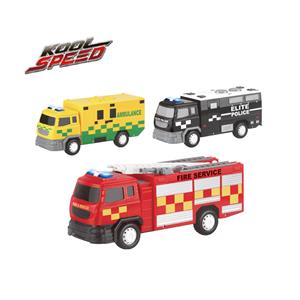 Friction City Vehicle with Try Me Funciton