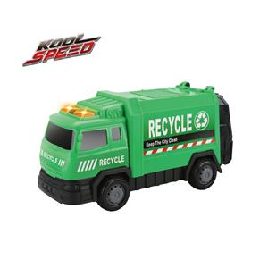 Friction Garbage Truck with Try Me Funciton
