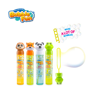 Bubble Fun Tubo de burbujas de 6 oz con cabeza de animal 24 piezas/PDQ