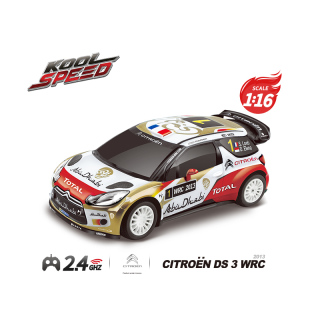 Auto con licenza 1:16 2.4Ghz R/C WRC CITROEN DS 3