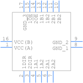 74AVCH4T245BQ-Q10X 74AVCH4T245BQ-Q100