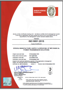 ISO certificate of Indian factory