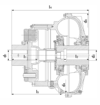 带加大延迟充液腔型液力耦合器