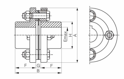 Basic Flexible Disc Coupling