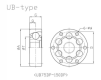 Uniform Speed Shaft Ball Bearing Universal Joints