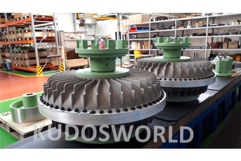 Büyük hidrodinamik kaplinlerin teslimi