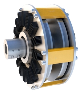 Постоянная магнитная муфта с ограничением крутящего момента
