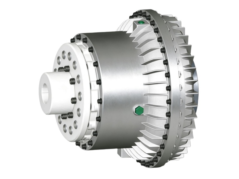 Giunto idrodinamico con camera di ritardo allargata