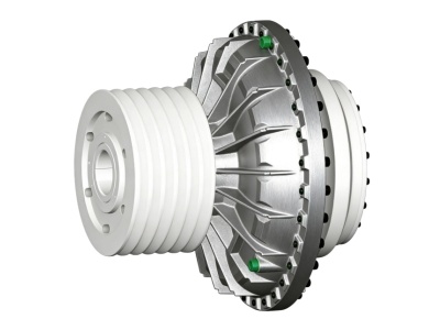 Hydrodynamic Coupling With Pulley