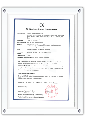 glycosylated hemoglobin test