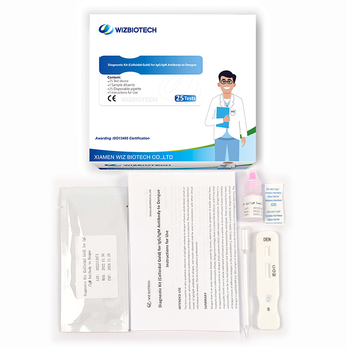 Dengue Fever IgG IgM Antibody Rapid Test Card