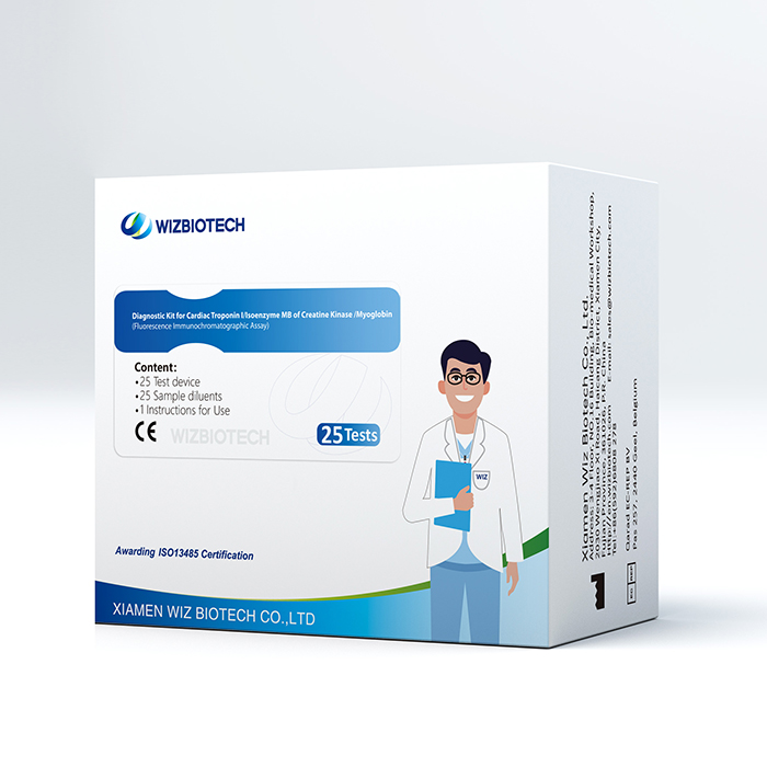 Supply Ck Mbctnimyo Fast Test Kit Immunofluorescence Assay For Myocardial Infarction Mi 4184