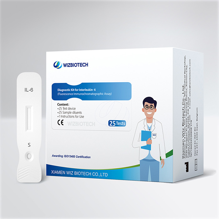 انا
-6 انترلوكين
- مجموعة أدوات الكشف عن الالتهابات السريعة (التألق المناعي)