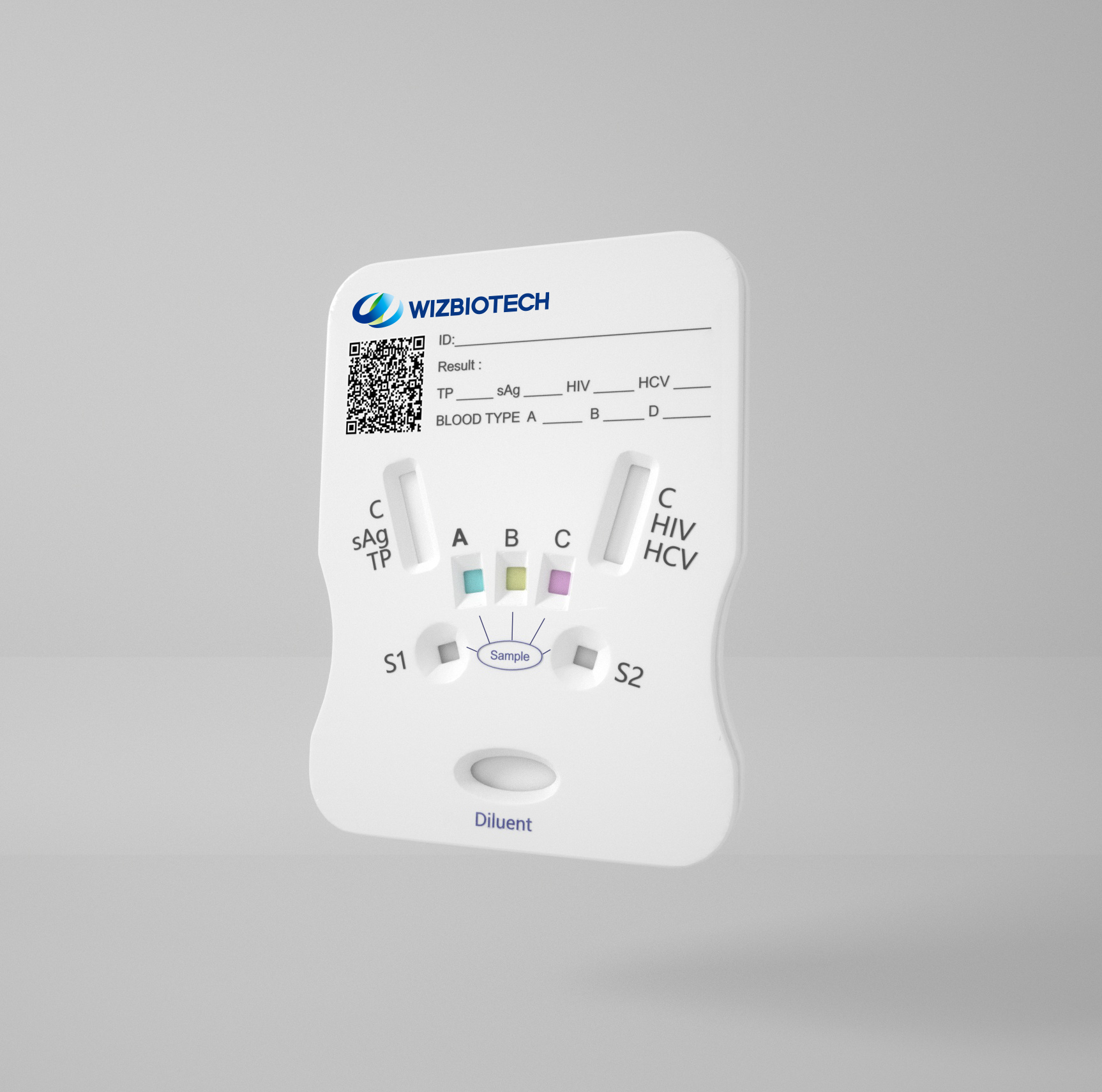 Supply Blood type screening rapid test Wholesale Factory Wizbiotech