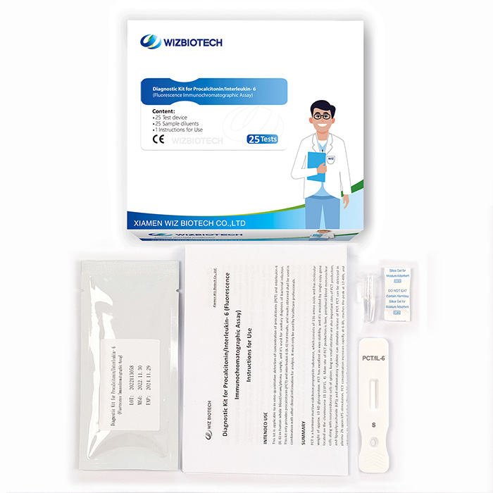 Kaufen PCT/IL-6-Procalcitonin/Interleukin-6-Schnelltestkit für akute Infektionen;PCT/IL-6-Procalcitonin/Interleukin-6-Schnelltestkit für akute Infektionen Preis;PCT/IL-6-Procalcitonin/Interleukin-6-Schnelltestkit für akute Infektionen Marken;PCT/IL-6-Procalcitonin/Interleukin-6-Schnelltestkit für akute Infektionen Hersteller;PCT/IL-6-Procalcitonin/Interleukin-6-Schnelltestkit für akute Infektionen Zitat;PCT/IL-6-Procalcitonin/Interleukin-6-Schnelltestkit für akute Infektionen Unternehmen