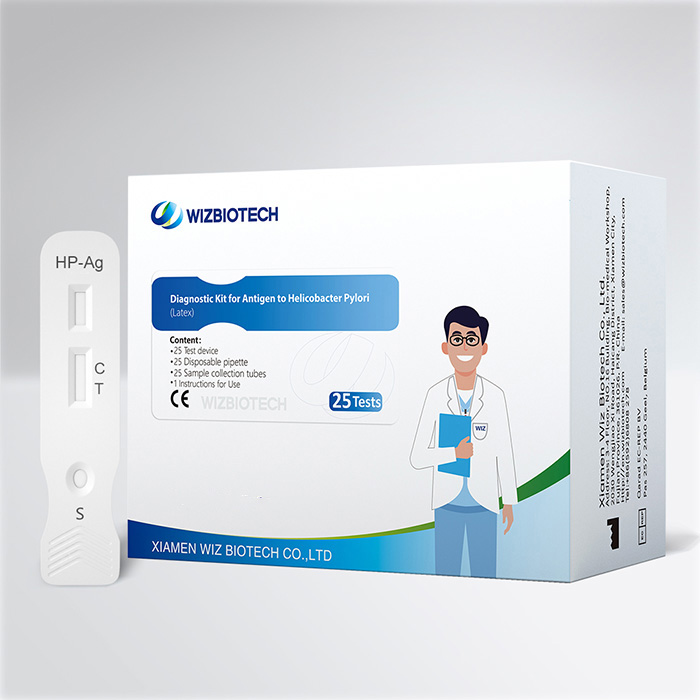 H Pylori Antigen Stool Rapid Test Visual Result