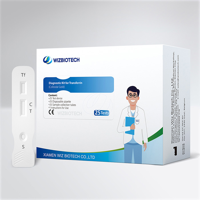 Transferrin Test Kit For Bowel Bleeding And Colon Cancer Screening