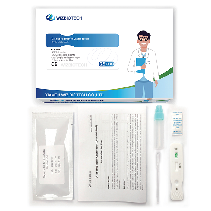 Semi-Quantitative Fecal Calprotectin Test For Diarrhea Bowel Cancer Visual Result