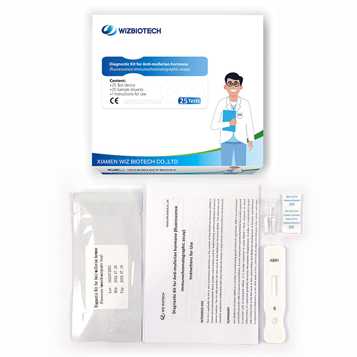 AMH Anti Müllerian Hormone Rapid Test Ovarian Reserve Test Fertility Hormone Test