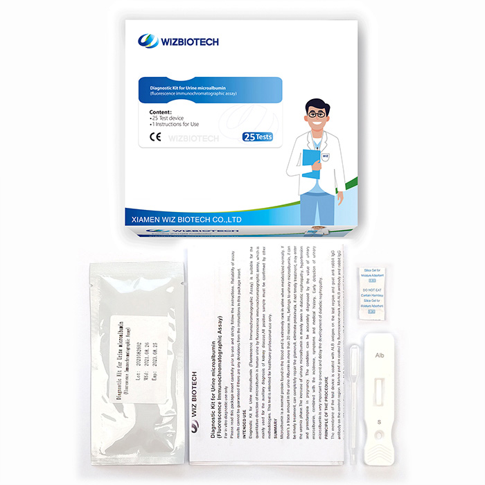 Kidney Function, Protein Unrine And Foamy Urine ALB Urine Microalbumin Quantitative Test