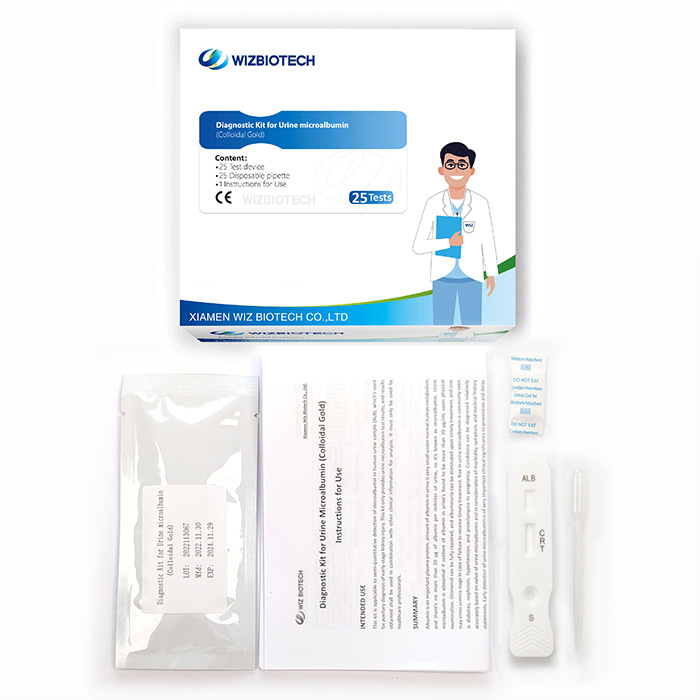 Qualitative Kidney Function Urine ALB Urine Microalbumin Test