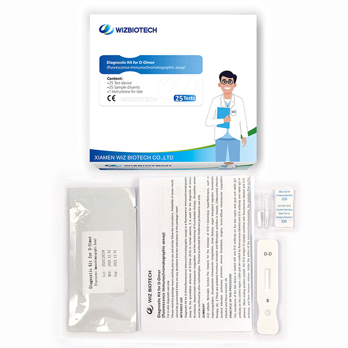 Acute Myocardial Infarction D-Dimer Rapid Detection Kit (Immunofluorescence)