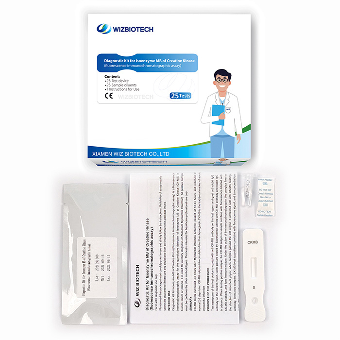 CK-MB Isoenzyme MB Of Creatine Kinase Rapid Detection Reagent (Immunofluorescence Detection)