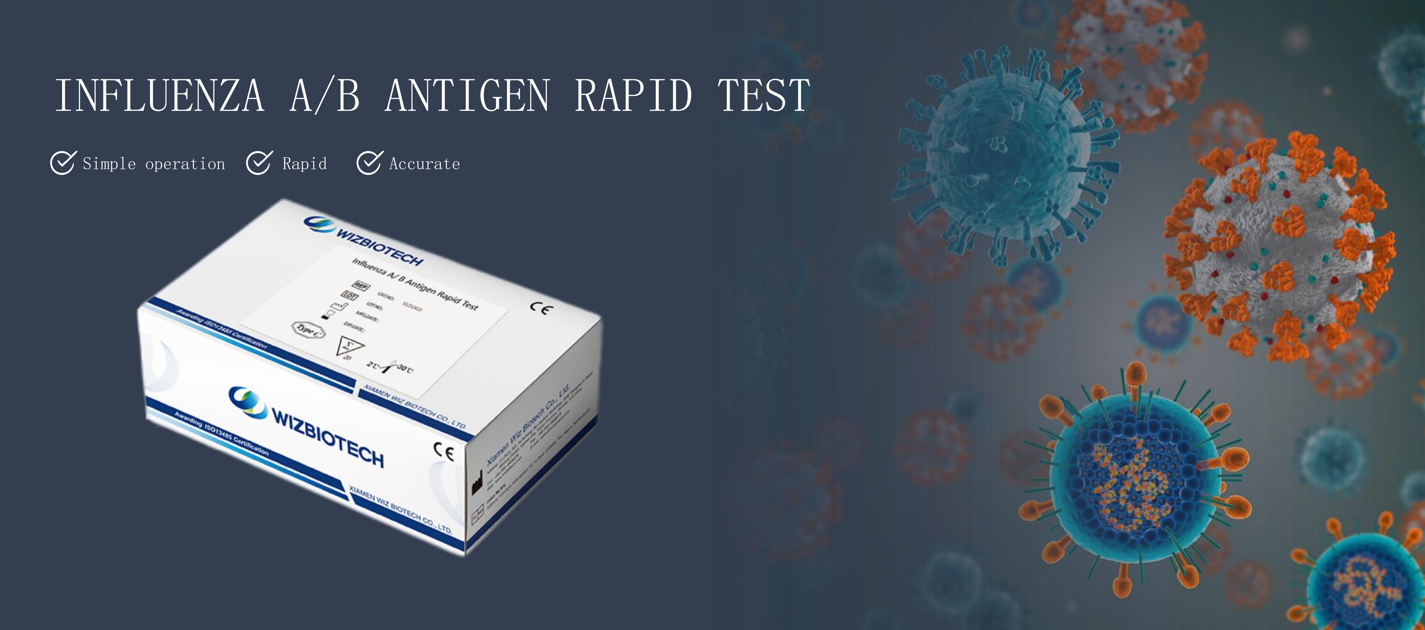 Flu A&B Combo Rapid Test Cassette