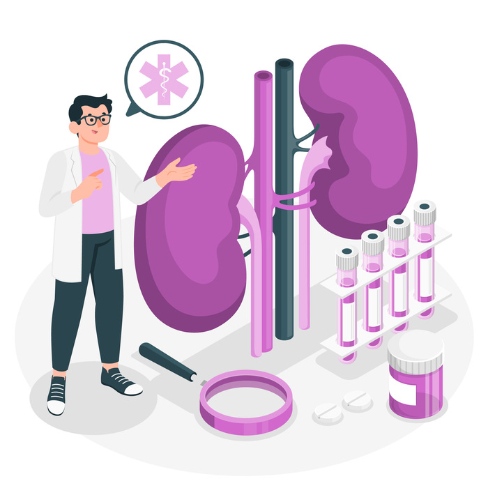 Test d'urine de précision pour la surveillance précoce de la fonction rénale