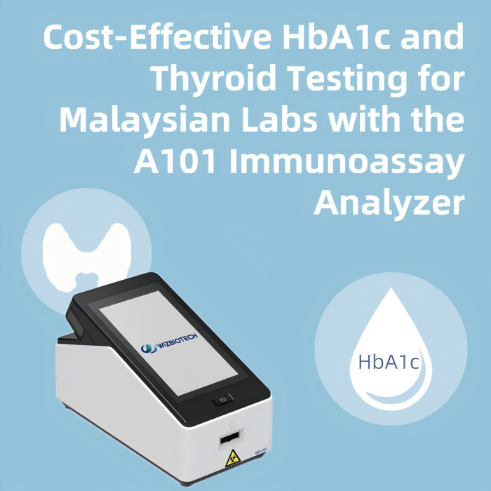 Cost-Effective HbA1c and Thyroid Testing for Malaysian Labs with the A101 Immunoassay Analyzer