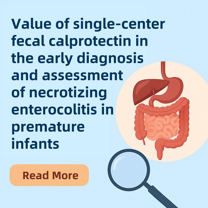 Se reafirma el valor clínico de la calprotectina fecal: una nueva herramienta de diagnóstico precoz para la enterocolitis necrotizante en lactantes prematuros.