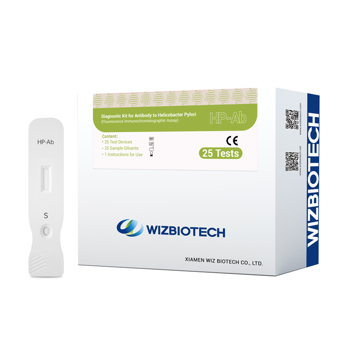 Kit per il test del sangue dell'ulcera gastrica con anticorpi Helicobacter H Pylori