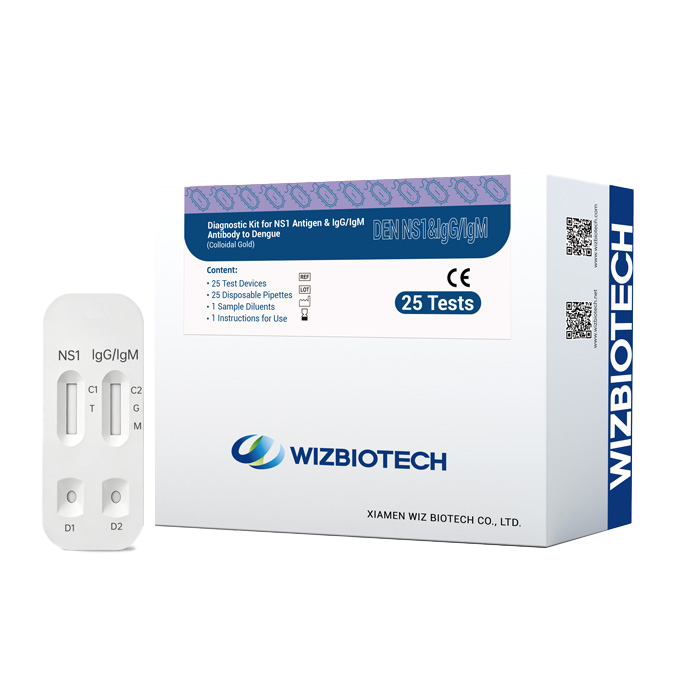 Dengue NS1 IgG IgM Kombi-Bluttestkit