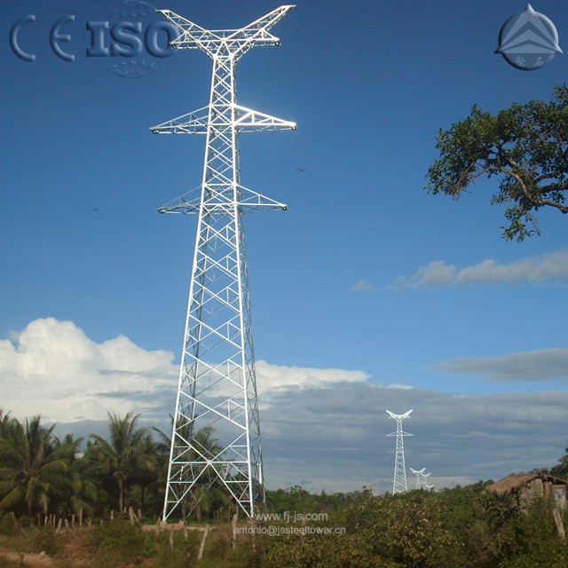 220KV Power Transmission Angle Steel Tower