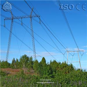 Finland 400KV Power Transmission Guyed Tower