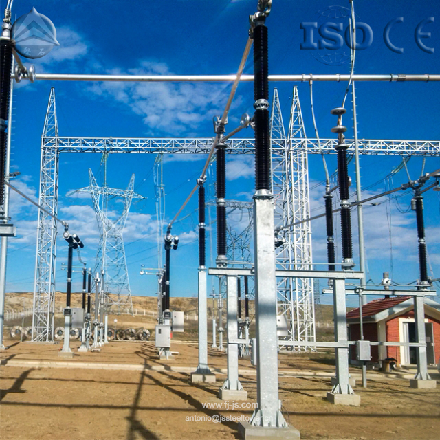 Macedonia 400KV Substation Steel Structure
