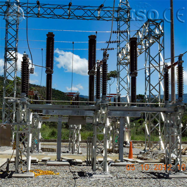 Colombia 110KV Substation Steel Structure