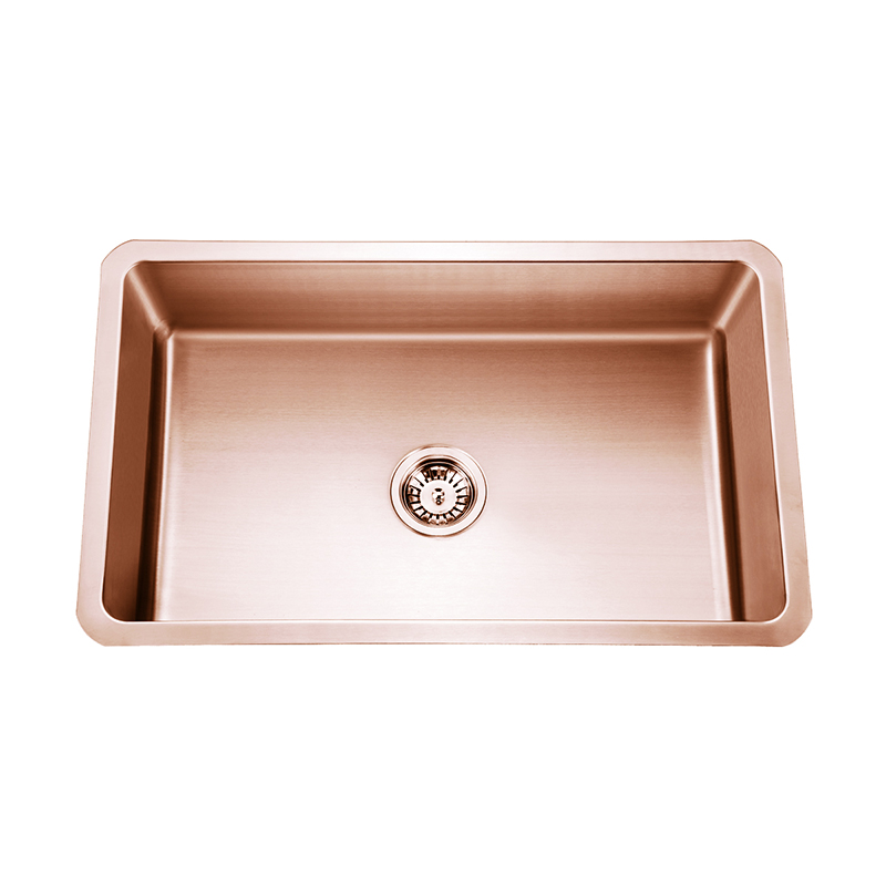 R20 stainless steel single bowl kitchen sink