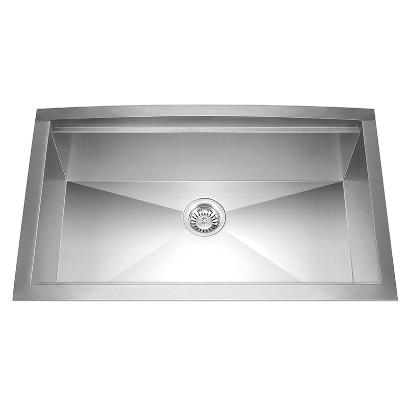 single basin undermount kitchen sink