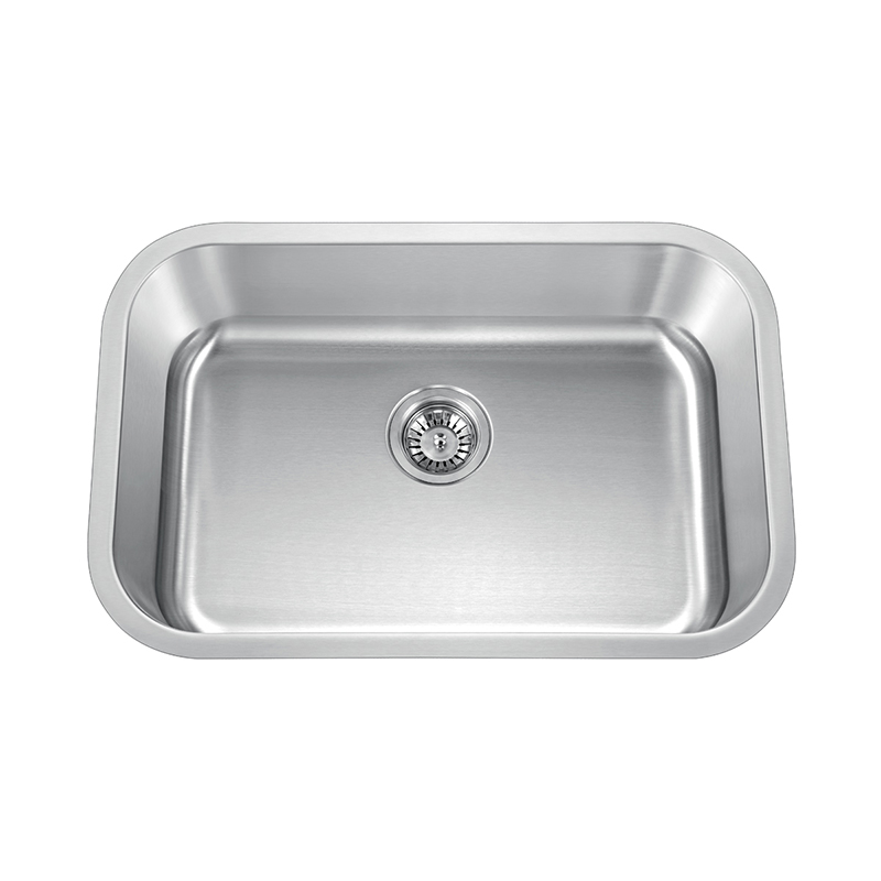 ADA stainless steel single bowl kitchen sink