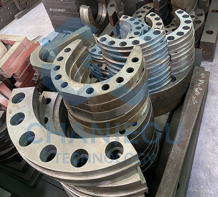 extrusion press shear blade