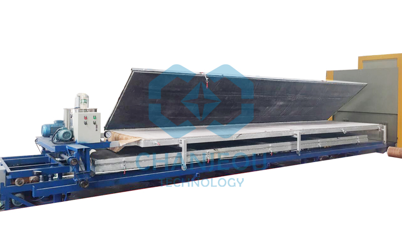 wood patten aluminum machine