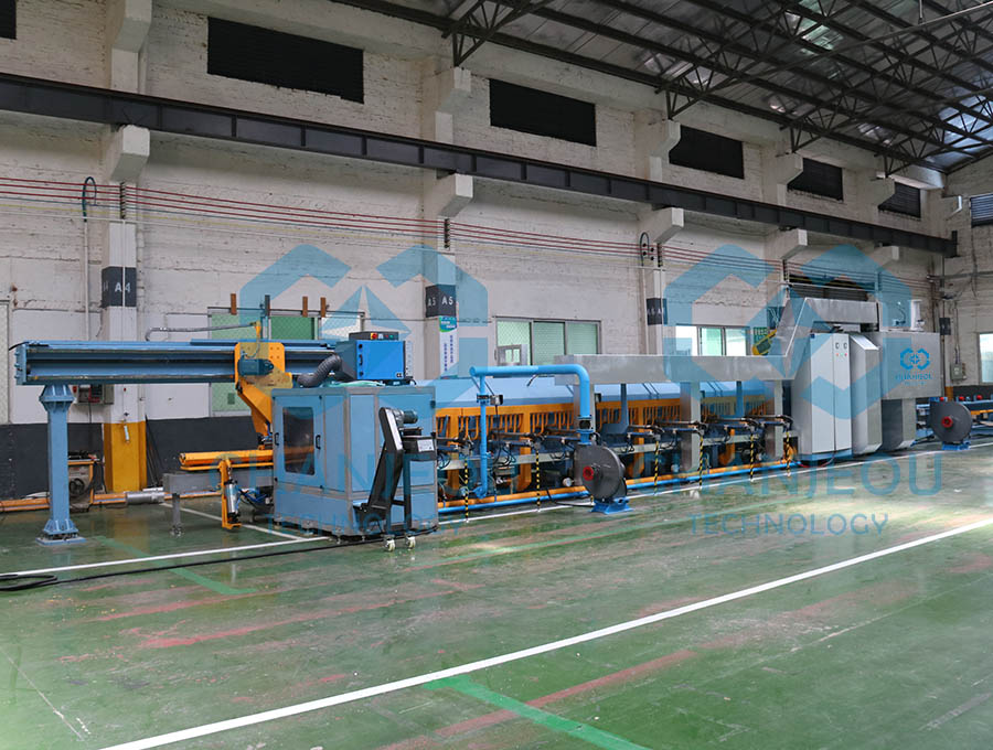 Hot Saw With Aluminum Chips Collector Is Successfully Used Together With Billet Heating Furnace