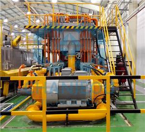 Máquina de prensa de extrusión de perfil de aluminio de ahorro de energía