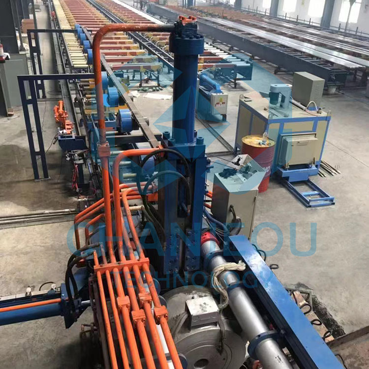 Back Loading Aluminium Extrusion Press Machine