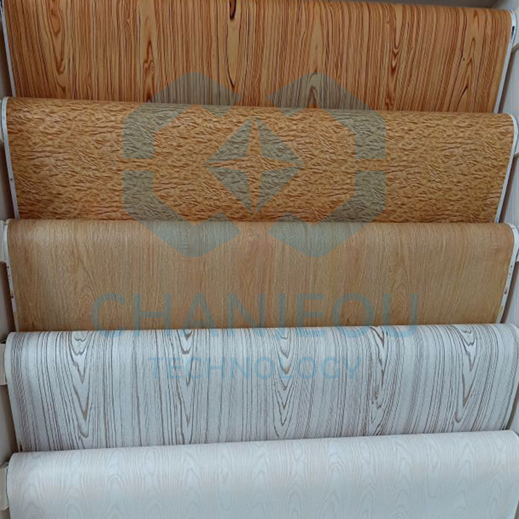 Papel de transferencia de grano de madera