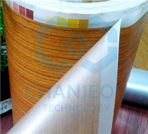 Película de transferencia de calor por sublimación para efecto de madera de perfil de aluminio