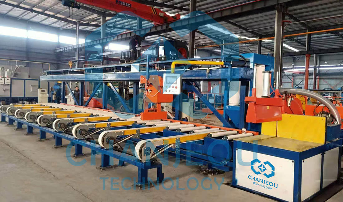 aluminum extrusion handling table